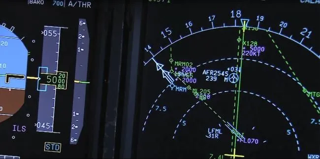 ads-b-out ADS-B Out display showing real-time aircraft position and traffic data