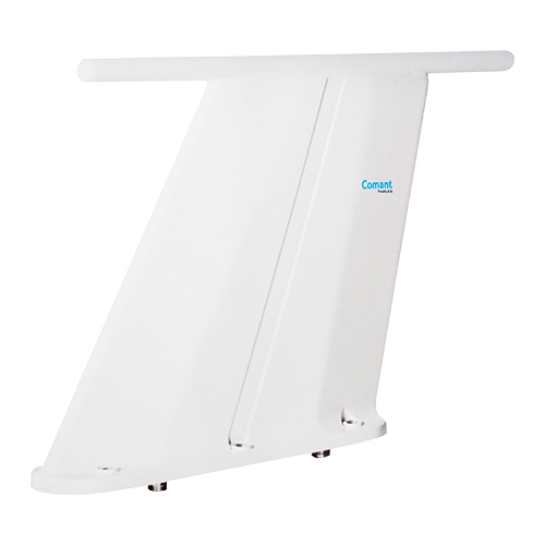 CI-295-250 SAR Dual-Band and Dual-Port Blade Antenna | 136–174 MHz & 764–870 MHz, White
