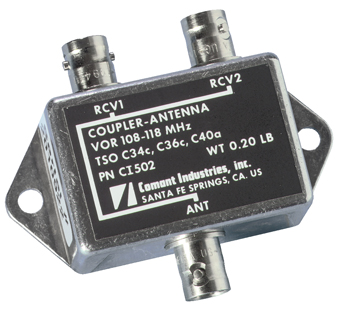 CI-502 Antenna Coupler | Dual VOR, BNC