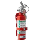 A344T Halon Aircraft Fire Extinguisher mouted in bracket