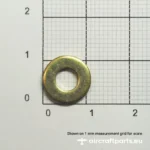 AN960-10 Aircraft Washer Dimensions