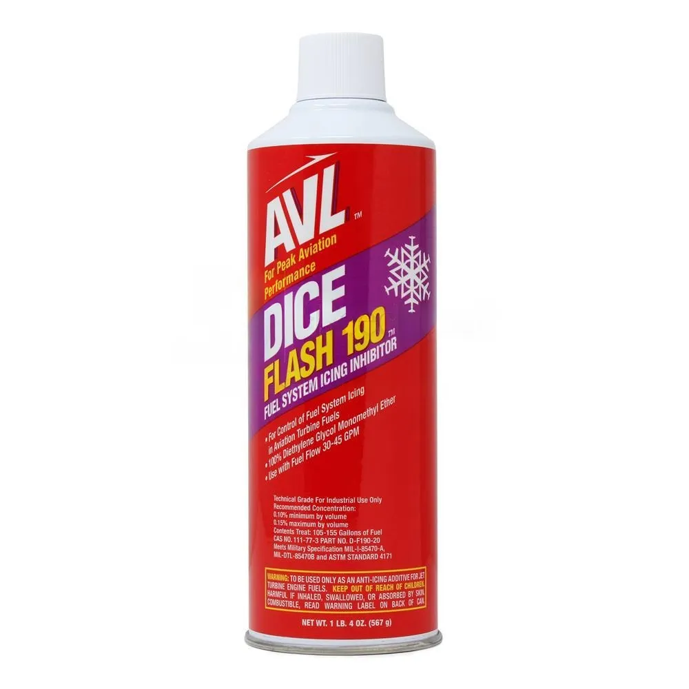 AvLab DICE Flash 190 Fuel System Icing Inhibitor