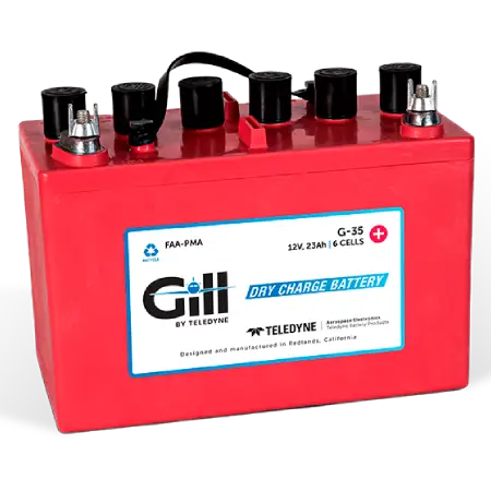 Gill G-35 Aircraft Battery