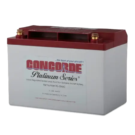 Concorde RG-35AXC Aircraft Battery