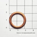 AN900-10 Washer | MS35769-11 Copper Crush Washer Dimensions