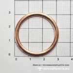 AN900-16 Washer -MS35769-21 Copper Crush Washer Dimensions